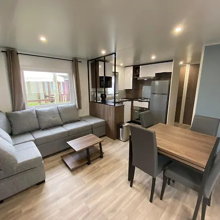 Feriehus Mobil Familial Pour 8 Personnes Valras-Plage