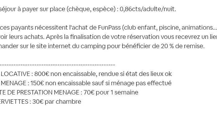 Ferienhaus Mobil Familial Neuf De 2024 Pour 8 Personnes *